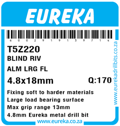 T5Z220 - Rivet Large Flange -T5Z220_Label_T